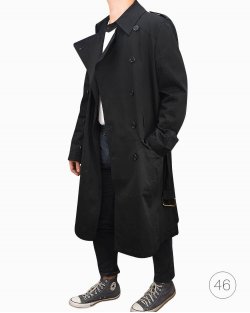 Trench Coat Dolce & Gabbana original com cinto preto masculino